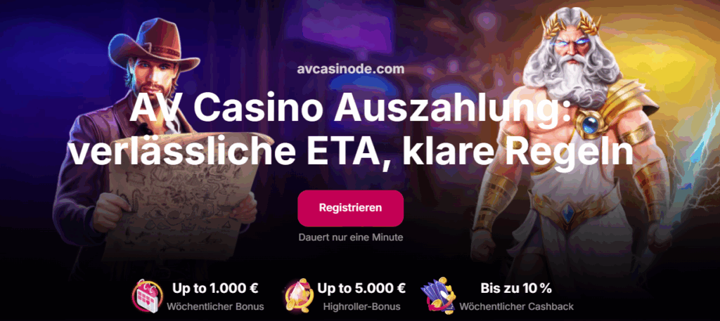 AV Casino Auszahlung 2026: verlässliche ETA, klare Regeln