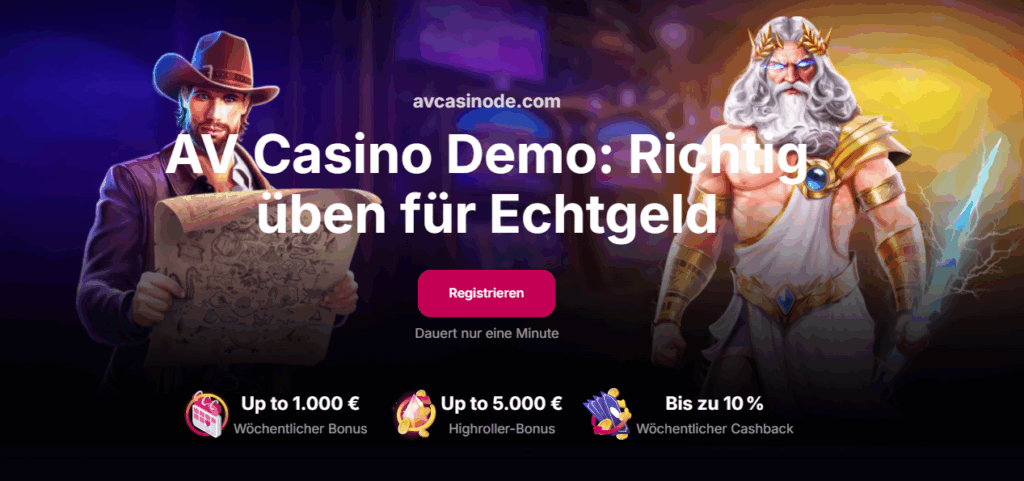 AV Casino Demo: Richtig üben für Echtgeld 2026